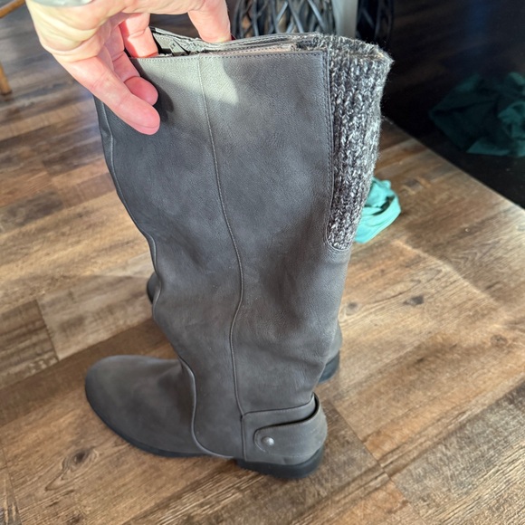 Lifestride Xandy Wide Calf Riding Boot Gray - Picture 8 of 13